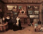 Sebastiaan Leerse In His Gallery - 弗朗斯·小弗兰肯